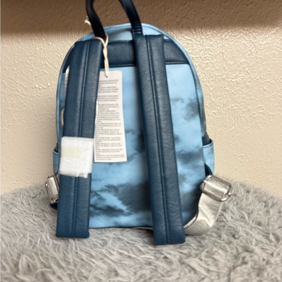 Run Disney Loungefly Mini Backpack Blue Mickey Mouse  display picture 1